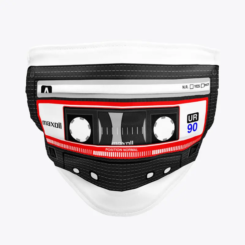 Cassette T-Shirt and Mask