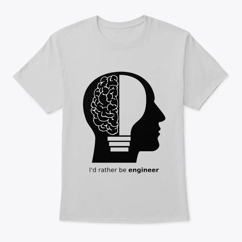 Brain-Bulb Engineer T-Shirt